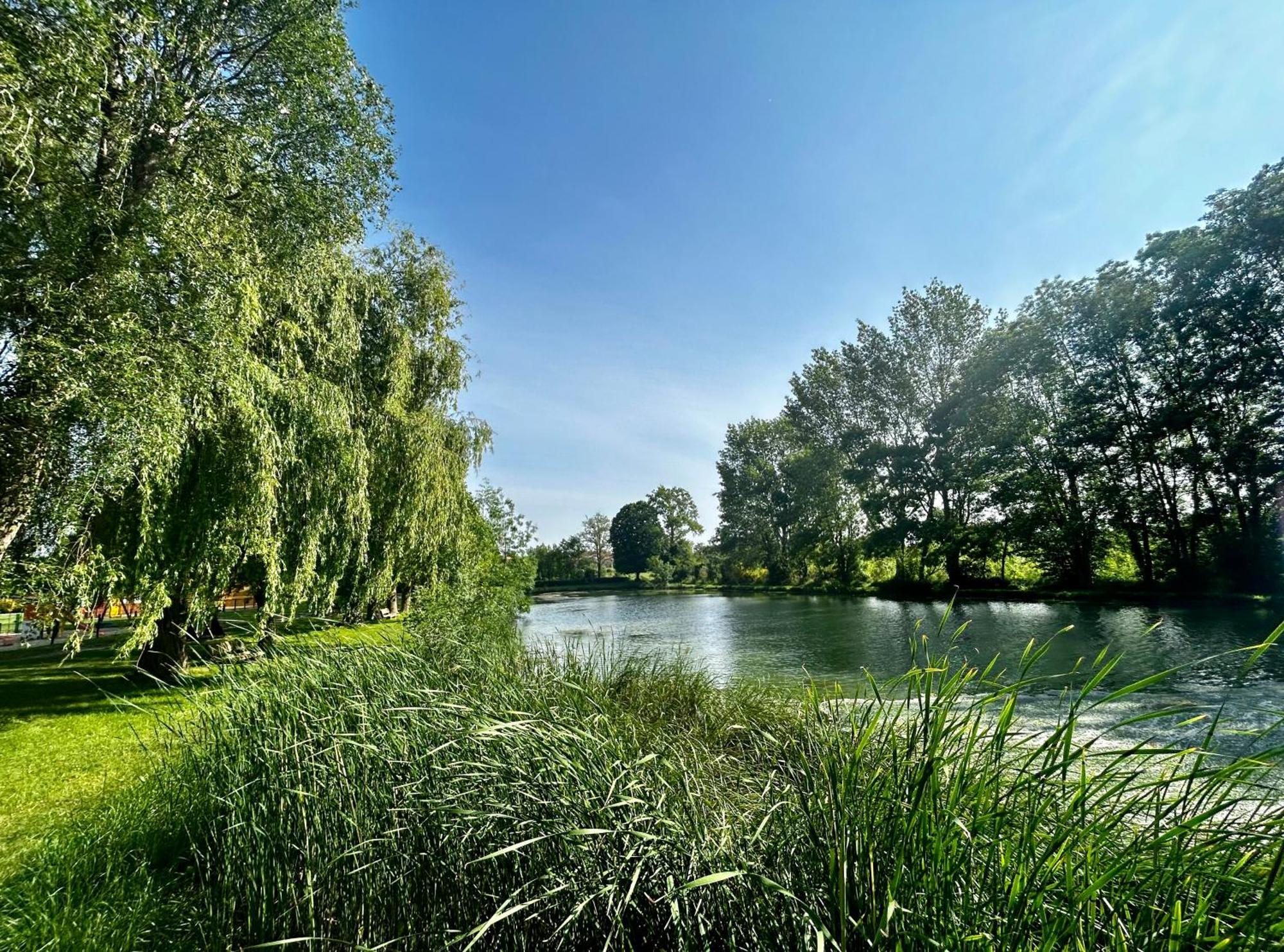 Les Cabanes Du Lac Vandré 外观 照片
